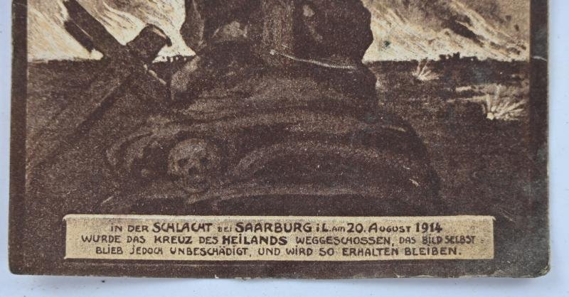 German WW1 Fieldpost Postcard 1914 — image 2