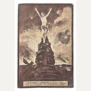 German WW1 Fieldpost Postcard 1914