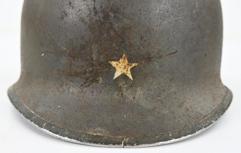 US WW2 Brigadier General M1 Combat Helmet — image 3