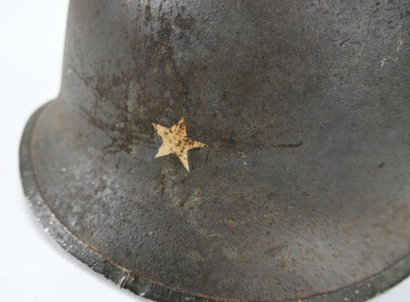 US WW2 Brigadier General M1 Combat Helmet — image 4