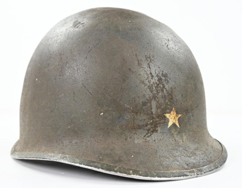 US WW2 Brigadier General M1 Combat Helmet — image 8