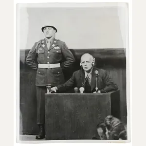 Allied Nuremberg War Trails Picture 'Joachim von Ribbentrop'