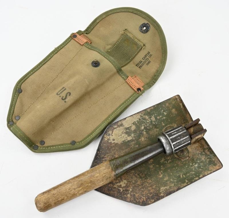 US WW2 Airborne Modified M-1943 Folding Shovel — image 5