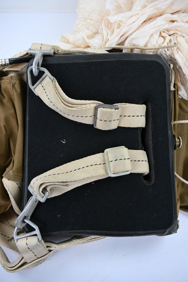 USAAF WW2 Named Irving Seat Type Parachute Harness Assembly — image 12
