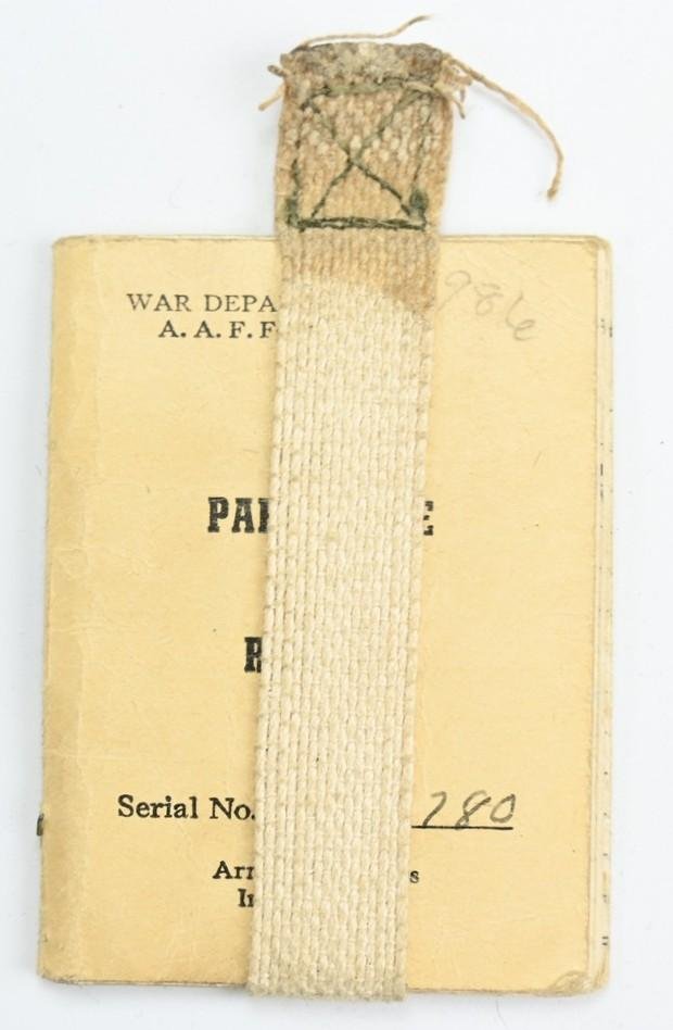 USAAF WW2 Named Irving Seat Type Parachute Harness Assembly — image 15