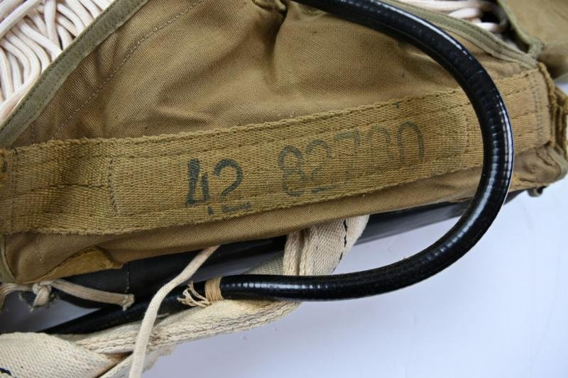 USAAF WW2 Named Irving Seat Type Parachute Harness Assembly — image 5