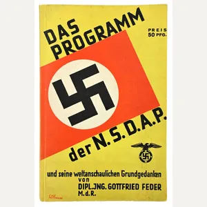 German NSDAP Program Booklet 1935