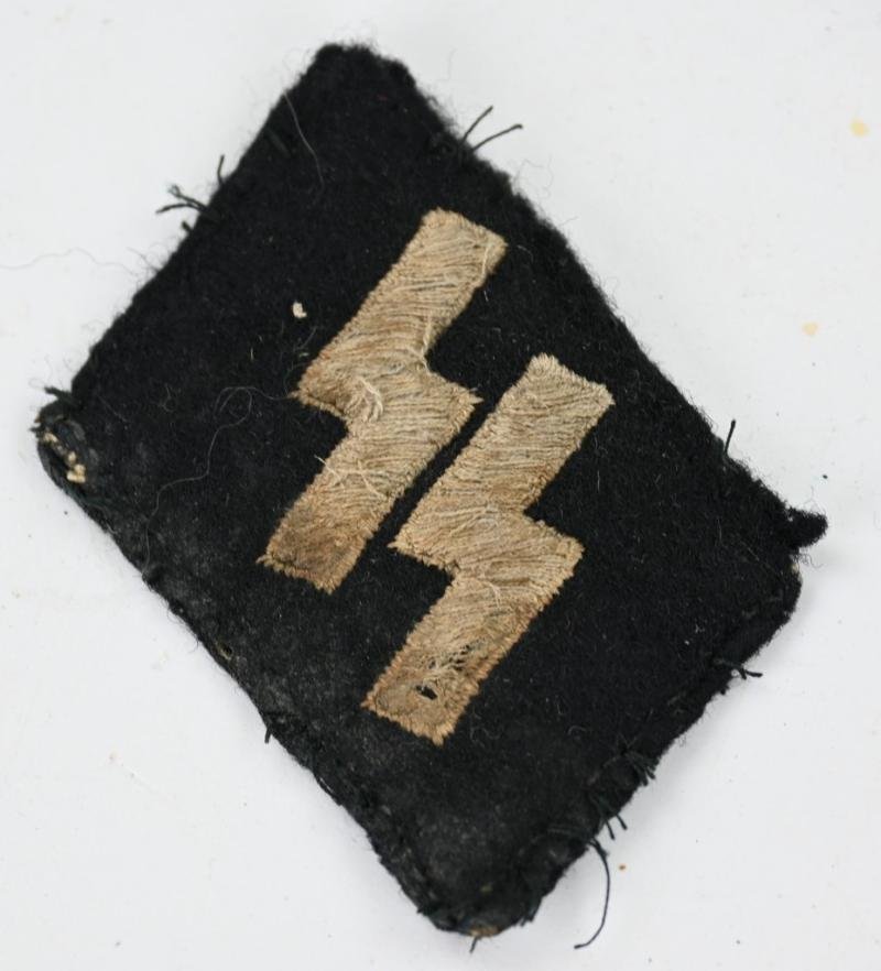 German Waffen-SS RZM Runes Collar Tab — image 2