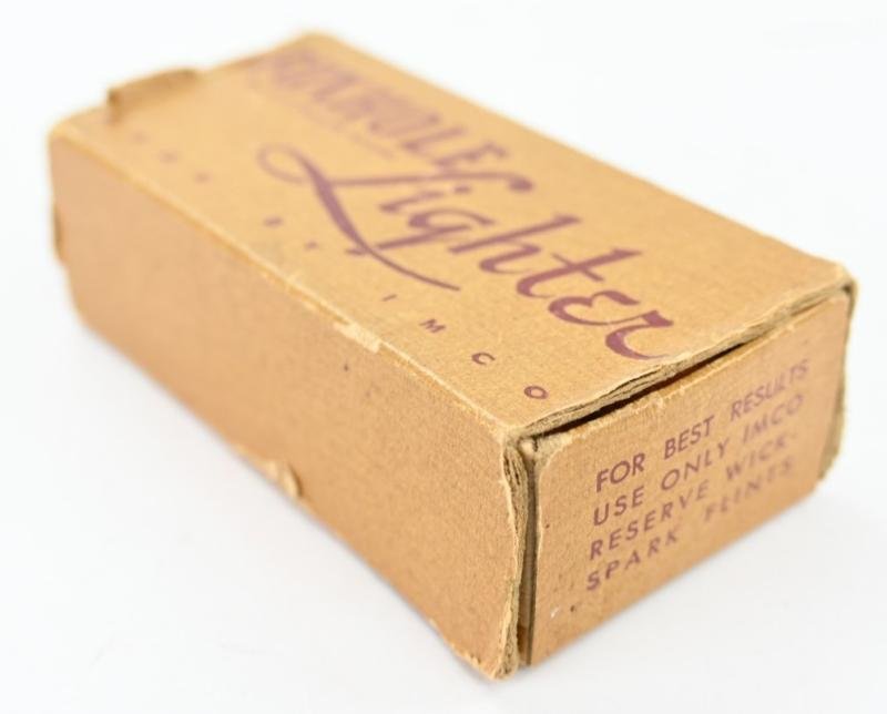 US WW2 Foxhole Black-Out Cigaret Lighter in box — image 3