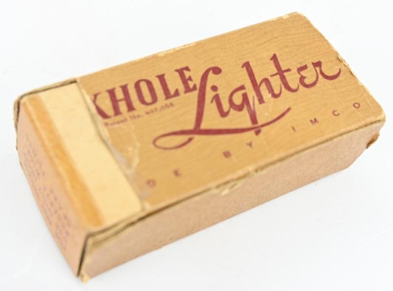 US WW2 Foxhole Black-Out Cigaret Lighter in box — image 5