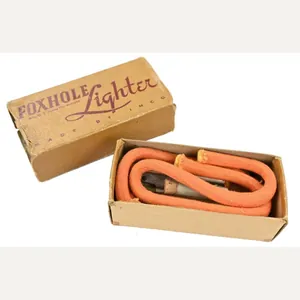 US WW2 Foxhole Black-Out Cigaret Lighter in box