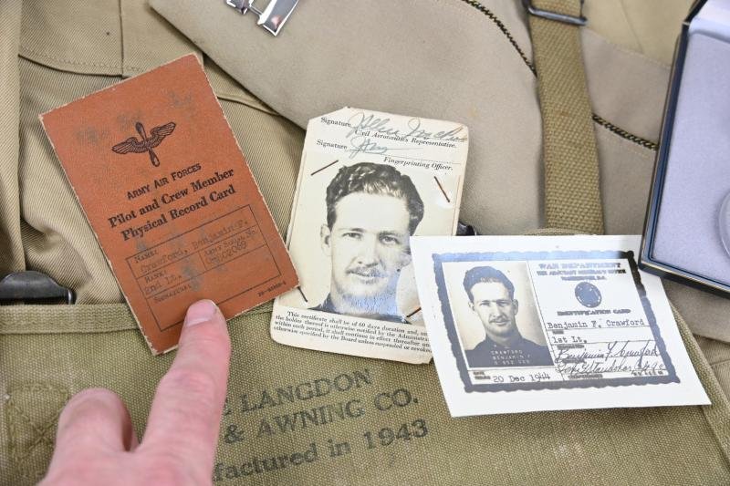 US WW2 Pilot Grouping 460th Bomb Group 50 Missions! — image 12