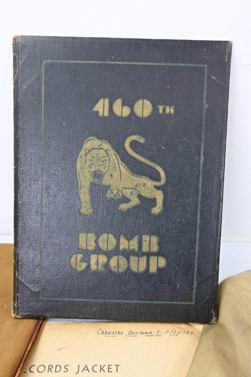 US WW2 Pilot Grouping 460th Bomb Group 50 Missions! — image 17