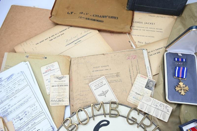 US WW2 Pilot Grouping 460th Bomb Group 50 Missions! — image 19