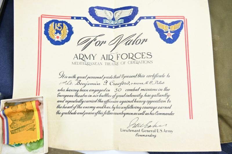 US WW2 Pilot Grouping 460th Bomb Group 50 Missions! — image 20