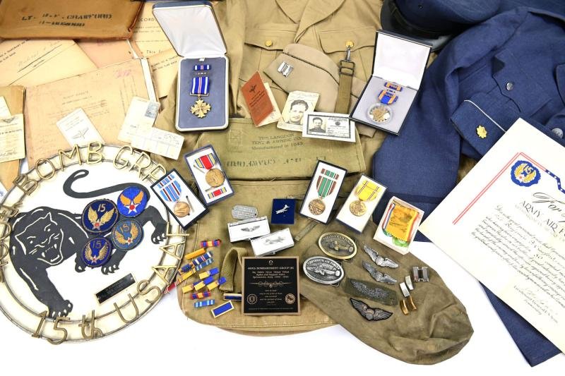 US WW2 Pilot Grouping 460th Bomb Group 50 Missions! — image 4