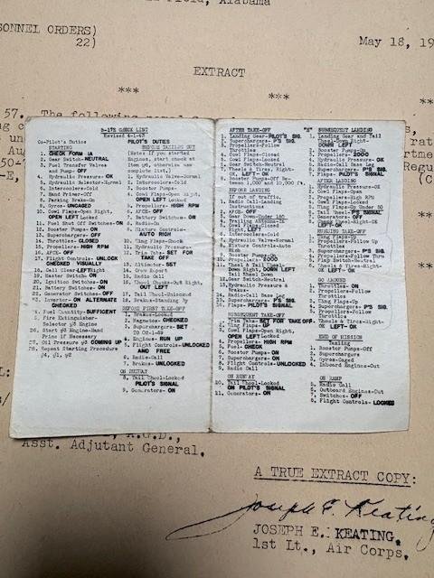 US WW2 Pilot Grouping 460th Bomb Group 50 Missions! — image 14