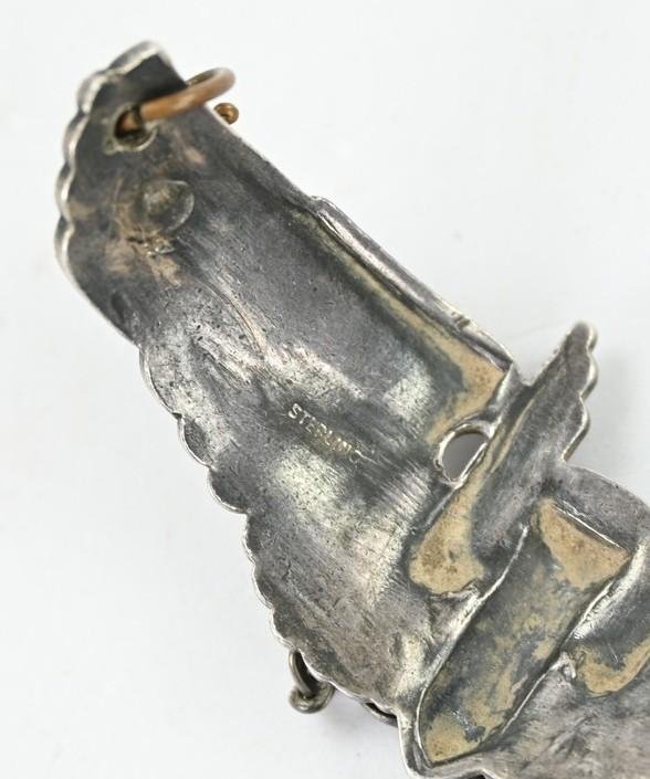 USAAF WW2 Bombadier Wings Sterling Silver Bracelet — image 6