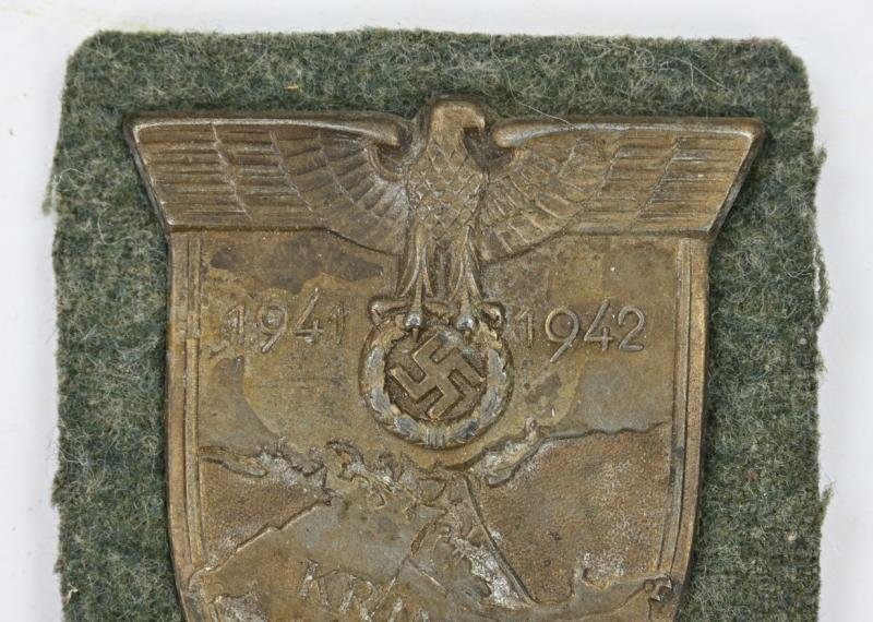 German WH Krim Campaign Shield — image 2