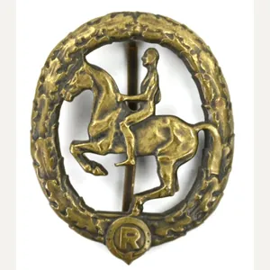 German WH Reiterabzeichen in Bronze