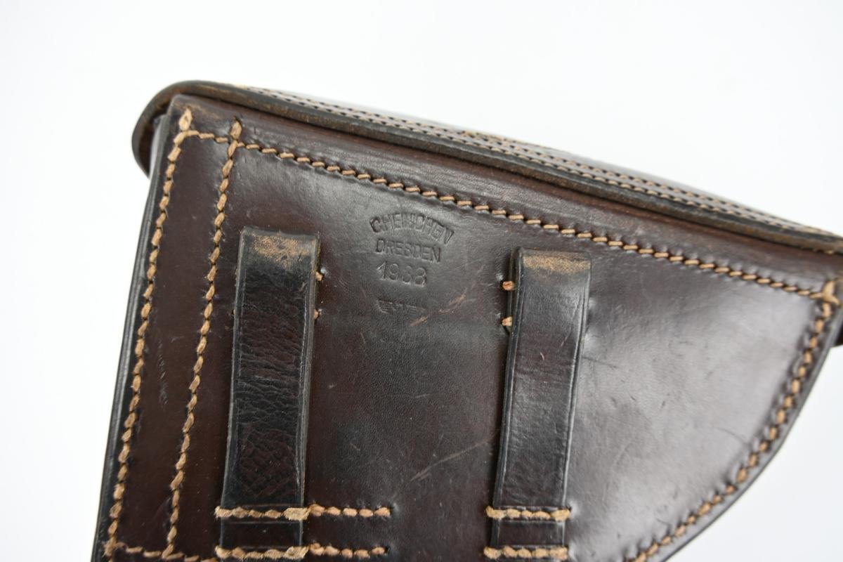 German WH P08 Hardshell Pistol Holster — image 4