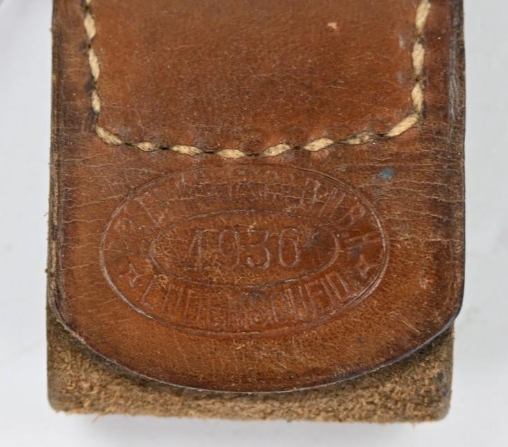 German RAD Beltbuckle with tab 1936 — image 2