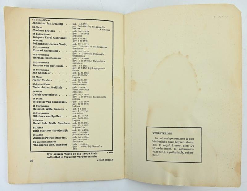 Dutch SS Booklet 'Vormingsbladen' Lentemaand 1943 — image 4