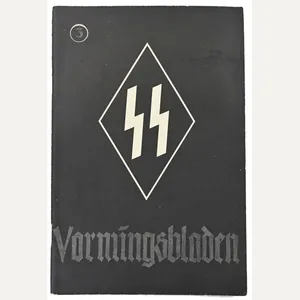 Dutch SS Booklet 'Vormingsbladen' Lentemaand 1943