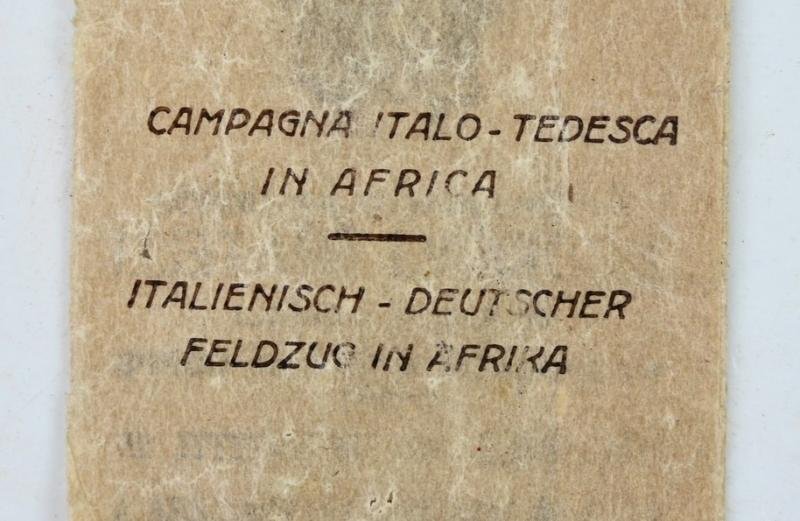 German WH Italian Campaign medal with Pouch — image 7