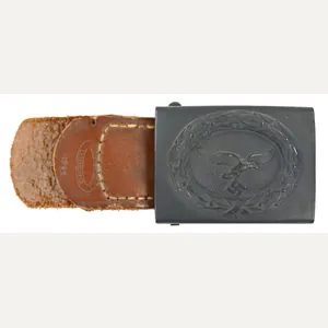 German LW Beltbuckle with Tab 'Assmann 1941'