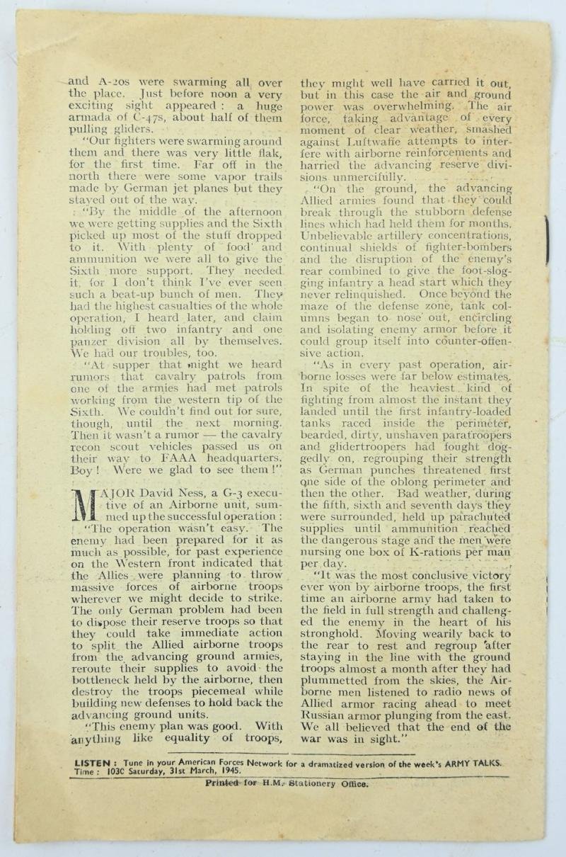 US WW2 Army Talk March 31, 1945 — image 6