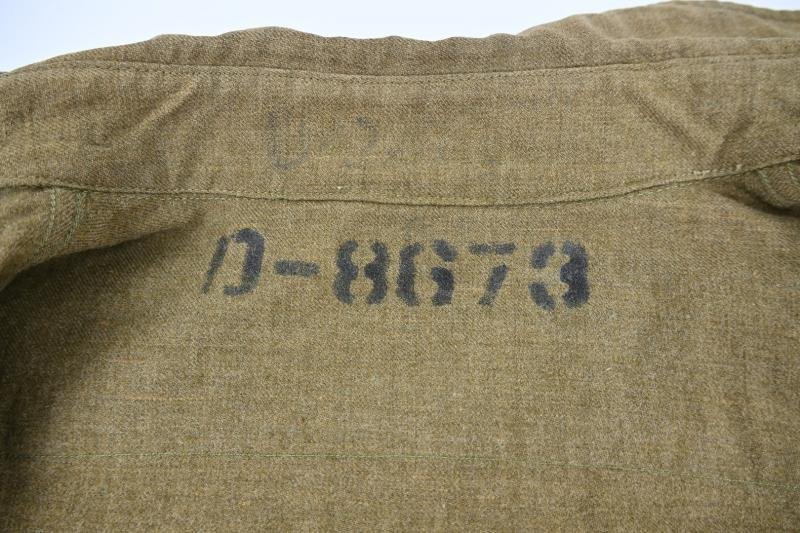 US WW2 Military Police Wool Shirt — image 11
