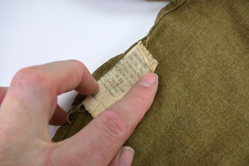 US WW2 Military Police Wool Shirt — image 14