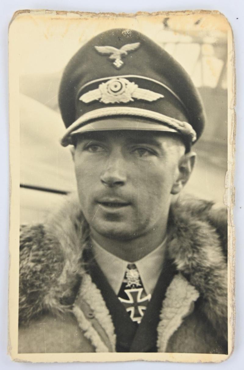 German LW Portrait Picture 'Werner Mölders' — image 2