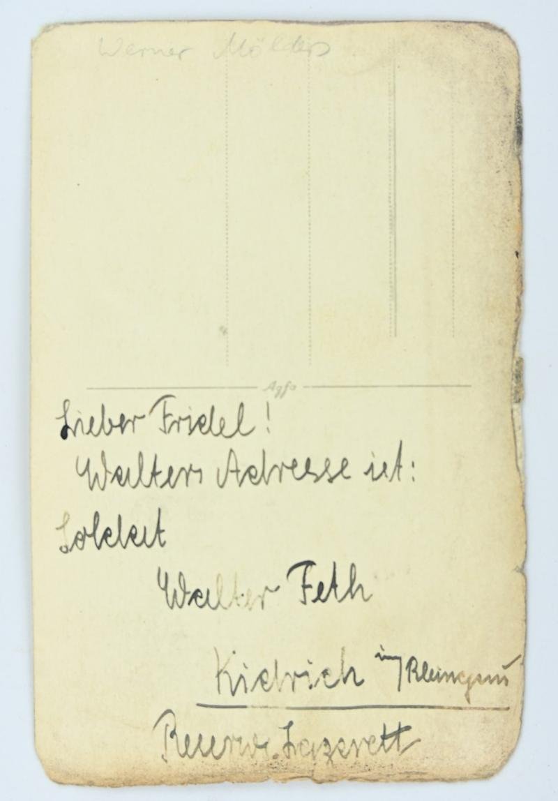 German LW Portrait Picture 'Werner Mölders' — image 3