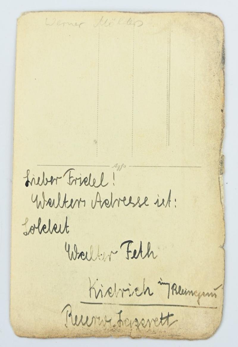 German LW Portrait Picture 'Werner Mölders' — image 5