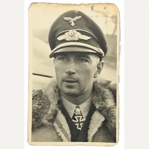 German LW Portrait Picture 'Werner Mölders'
