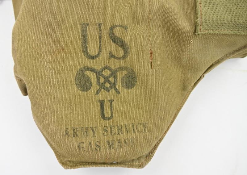 US WW2 MIVA 1 Army Service Gasmask in Carrying Pouch — image 2