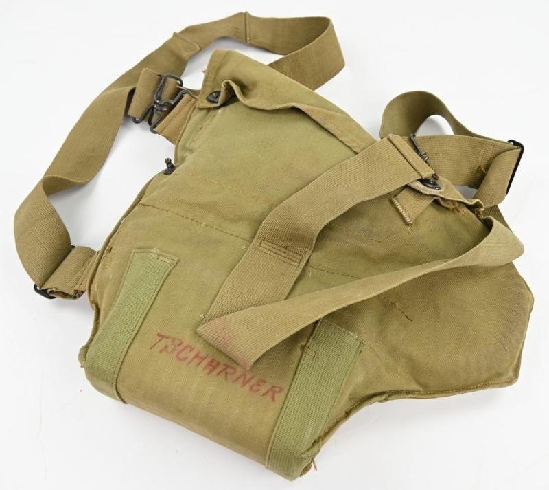 US WW2 MIVA 1 Army Service Gasmask in Carrying Pouch — image 4