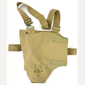 US WW2 MIVA 1 Army Service Gasmask in Carrying Pouch