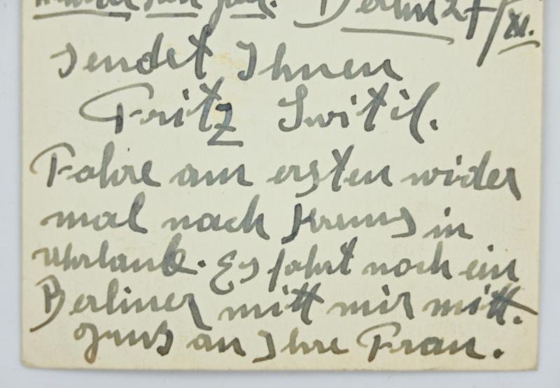 German Third Reich Postcard 'Grusse aus Berlin' — image 5