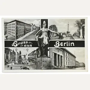 German Third Reich Postcard 'Grusse aus Berlin'