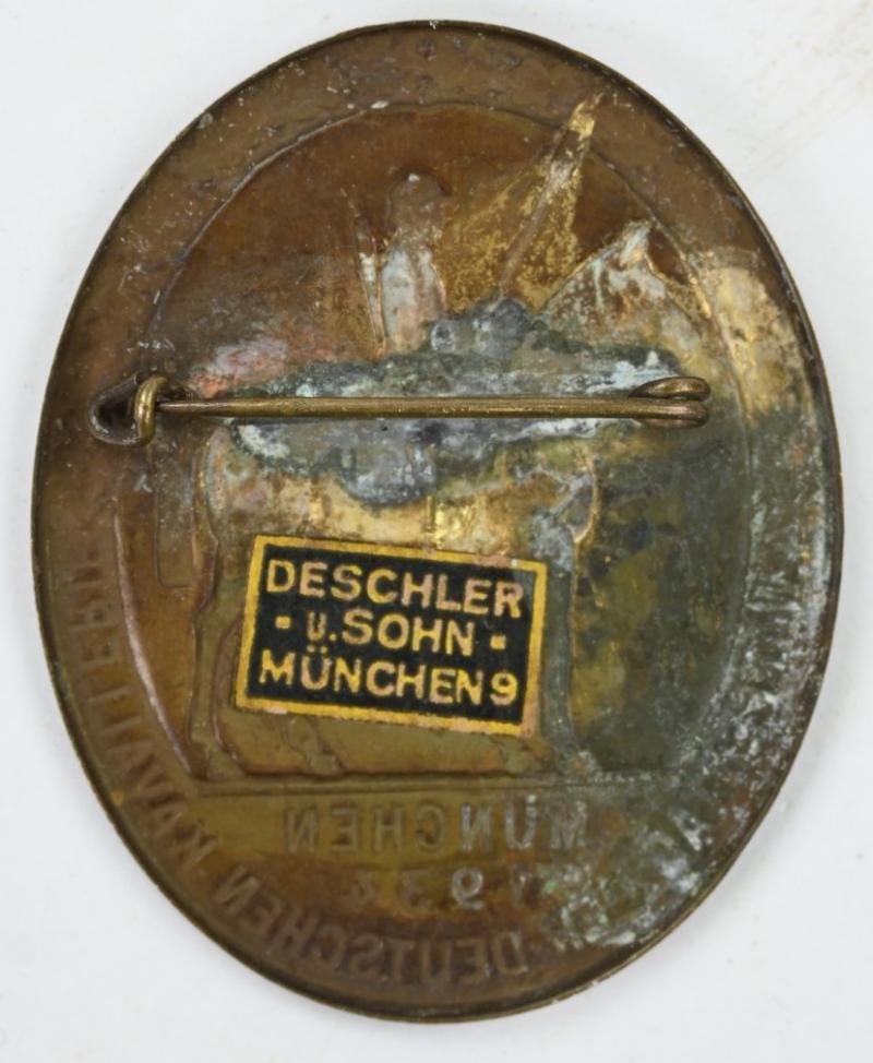 German Third Reich Tinnie '4. Waffentag der Deutsche Kavallerie Munchen 1934'' — image 3