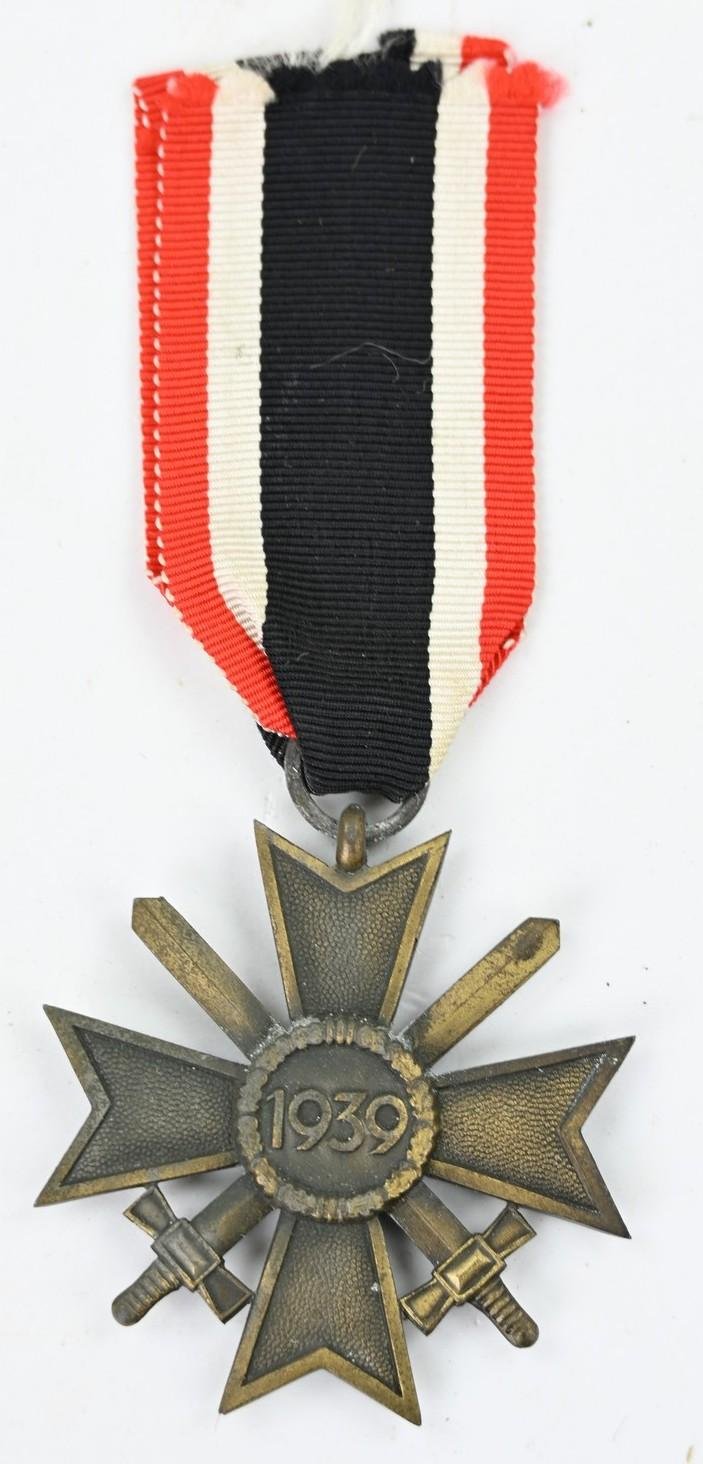 German WW2 War merit Cross 2nd Class with Swords and Pouch — image 2