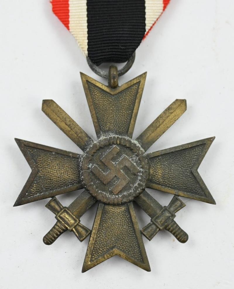 German WW2 War merit Cross 2nd Class with Swords and Pouch — image 4