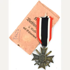 German WW2 War merit Cross 2nd Class with Swords and …