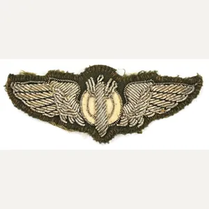 USAAF WW2 Bouillion Made Bombadier Wings