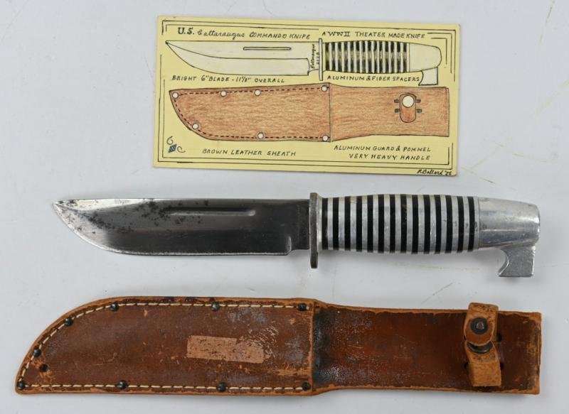 US WW2 Modified Cattaraugus 225Q Fighting Knife — image 8