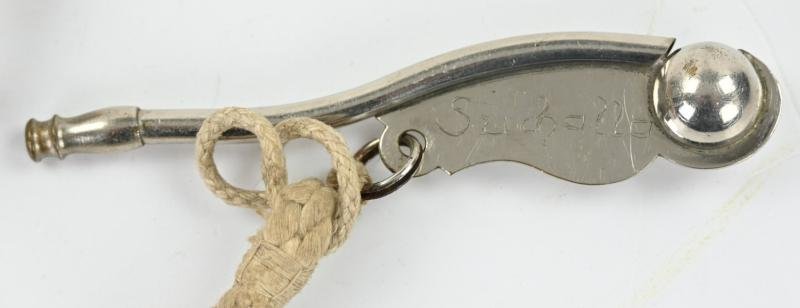 German KM Wistle with Cord — image 2