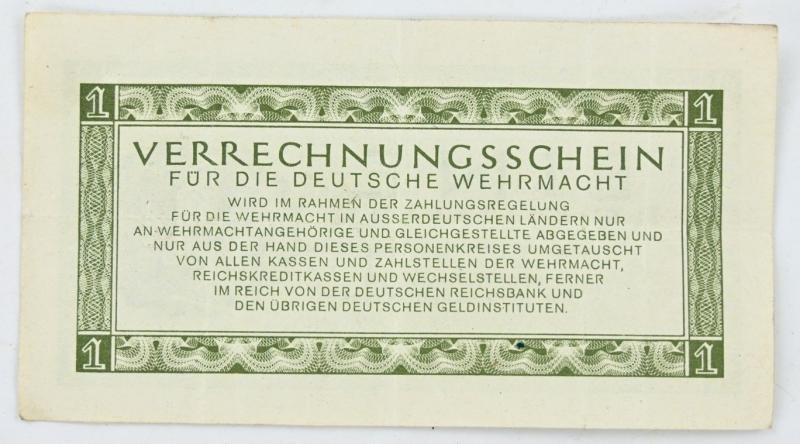 German Wehrmacht Banknote 1RM — image 3